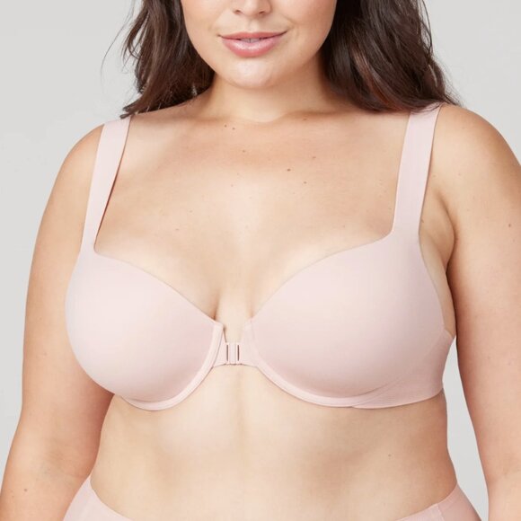 SPANX Women's Bra-llelujah!Lightly Lined Full Coverage Bra Size 36C Vintage Rose - Picture 1 of 11